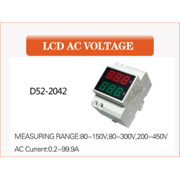 2014 Digital LED AC Voltmeter Ammeter Dual Display Panel Meter